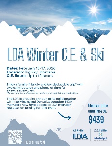 LDA MDA Ski Flier 2026 LDA MDA Ski Flier 2026