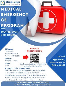 MDA Medical Emergency CE Flyer